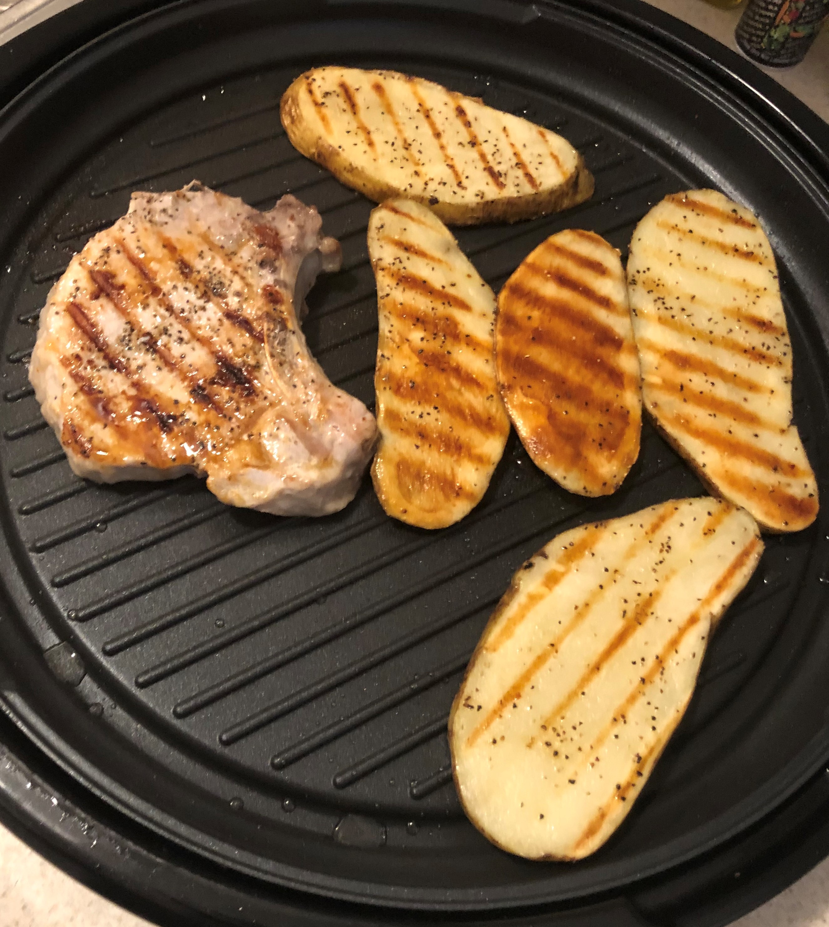 Grilled Plank Potatoes The Mechanic Cooks