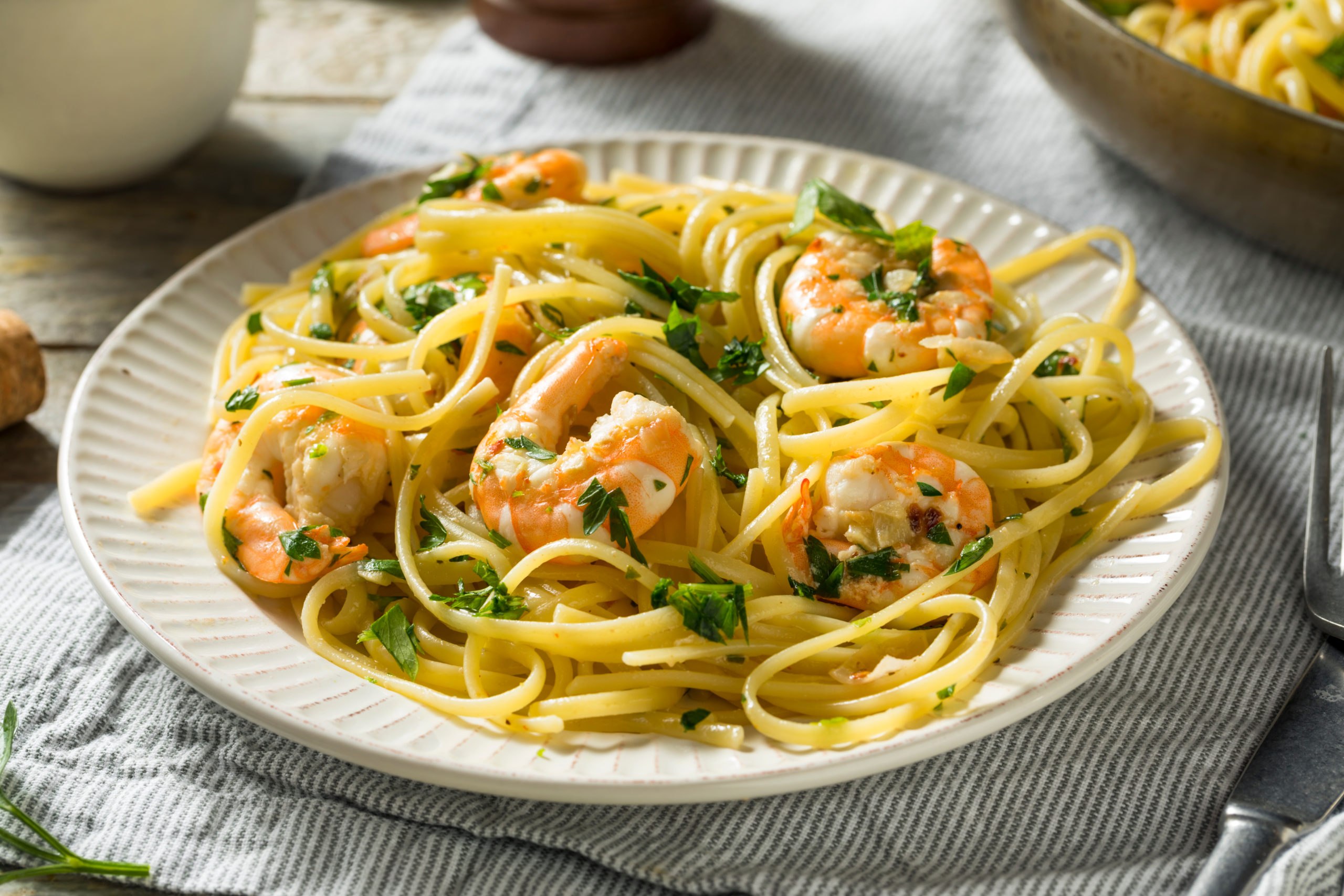 Shrimp Scampi - The Mechanic Cooks