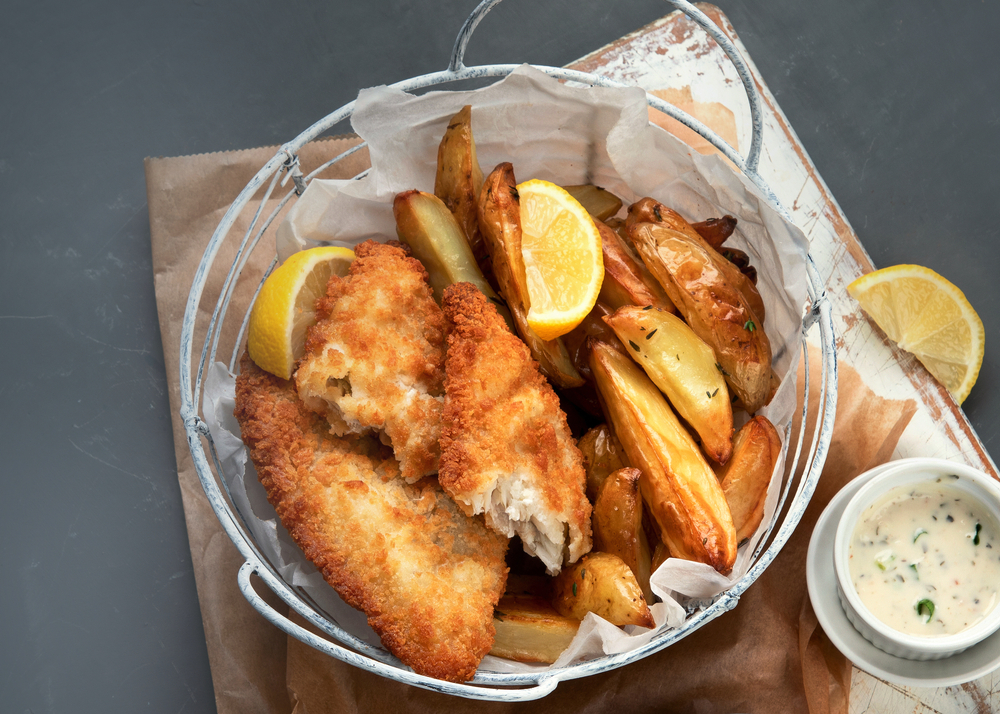 Oven Fish and Chips - The Mechanic Cooks