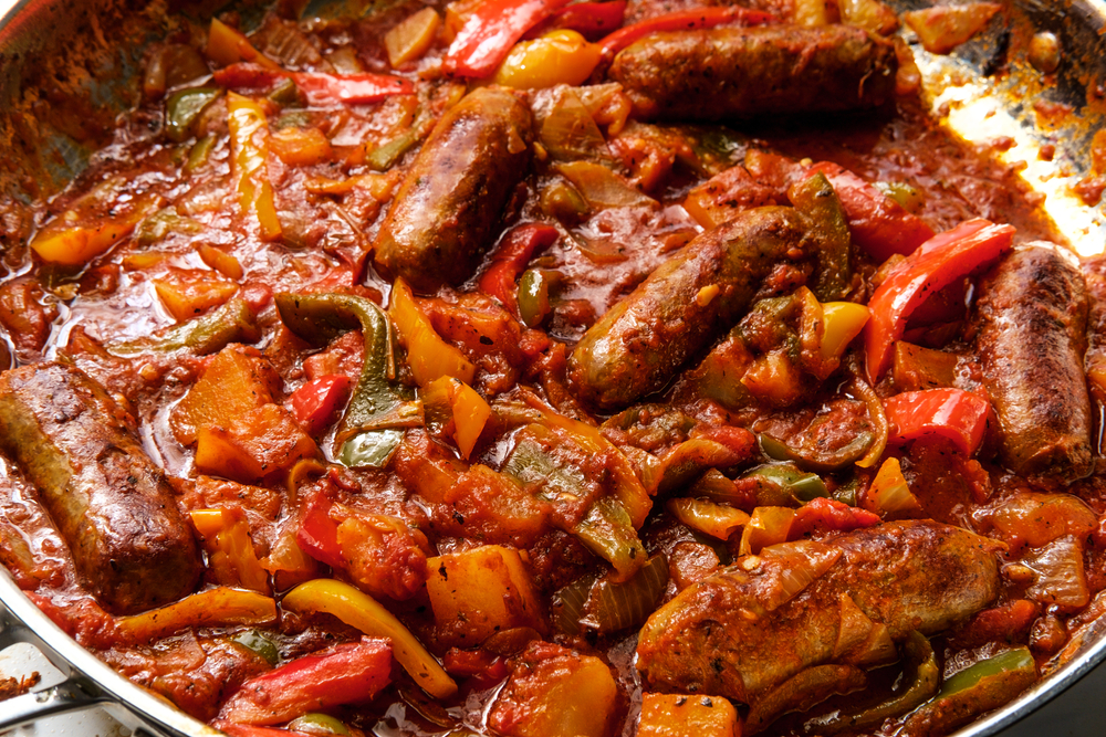 Italian Sausage in Rustic Marinara Sauce The Mechanic Cooks